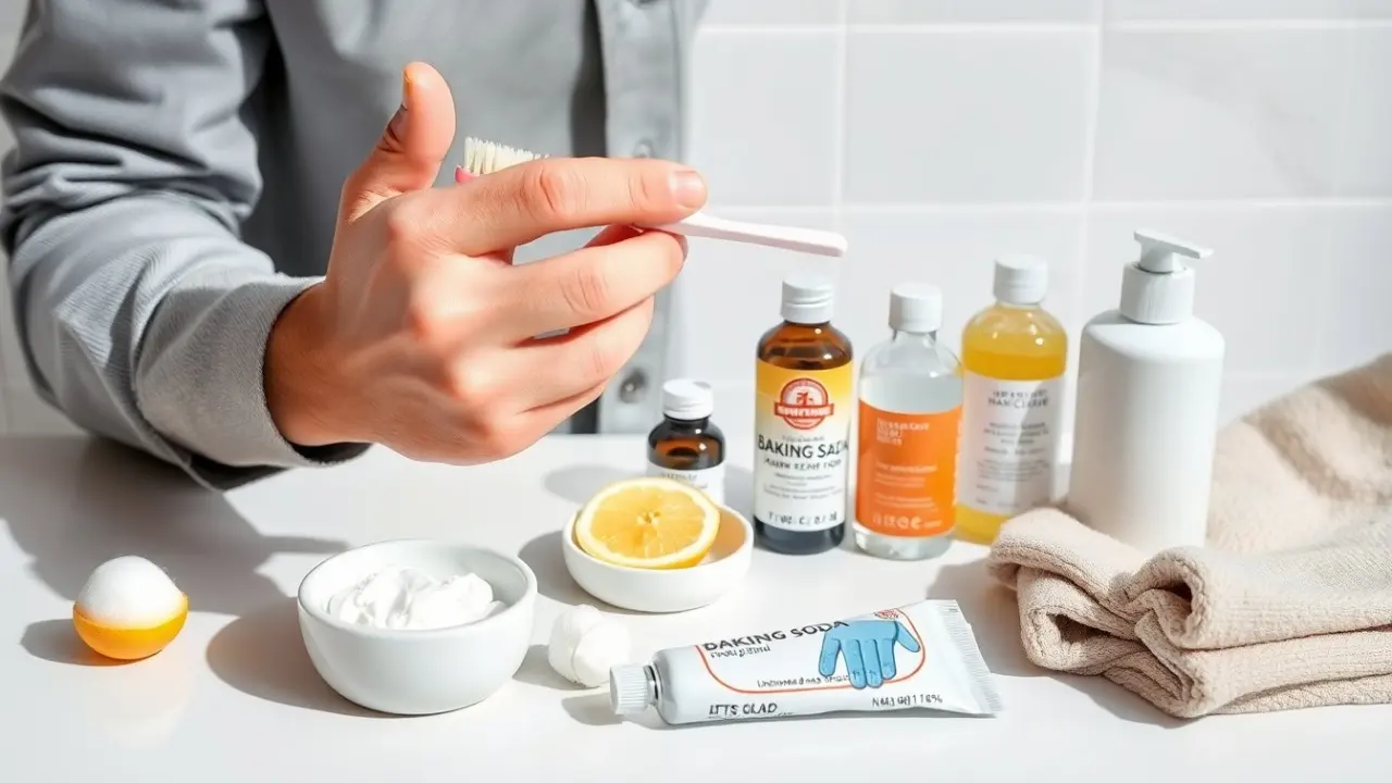 how to remove nicotine stains from fingers