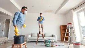 removing nicotine stains from walls and ceilings