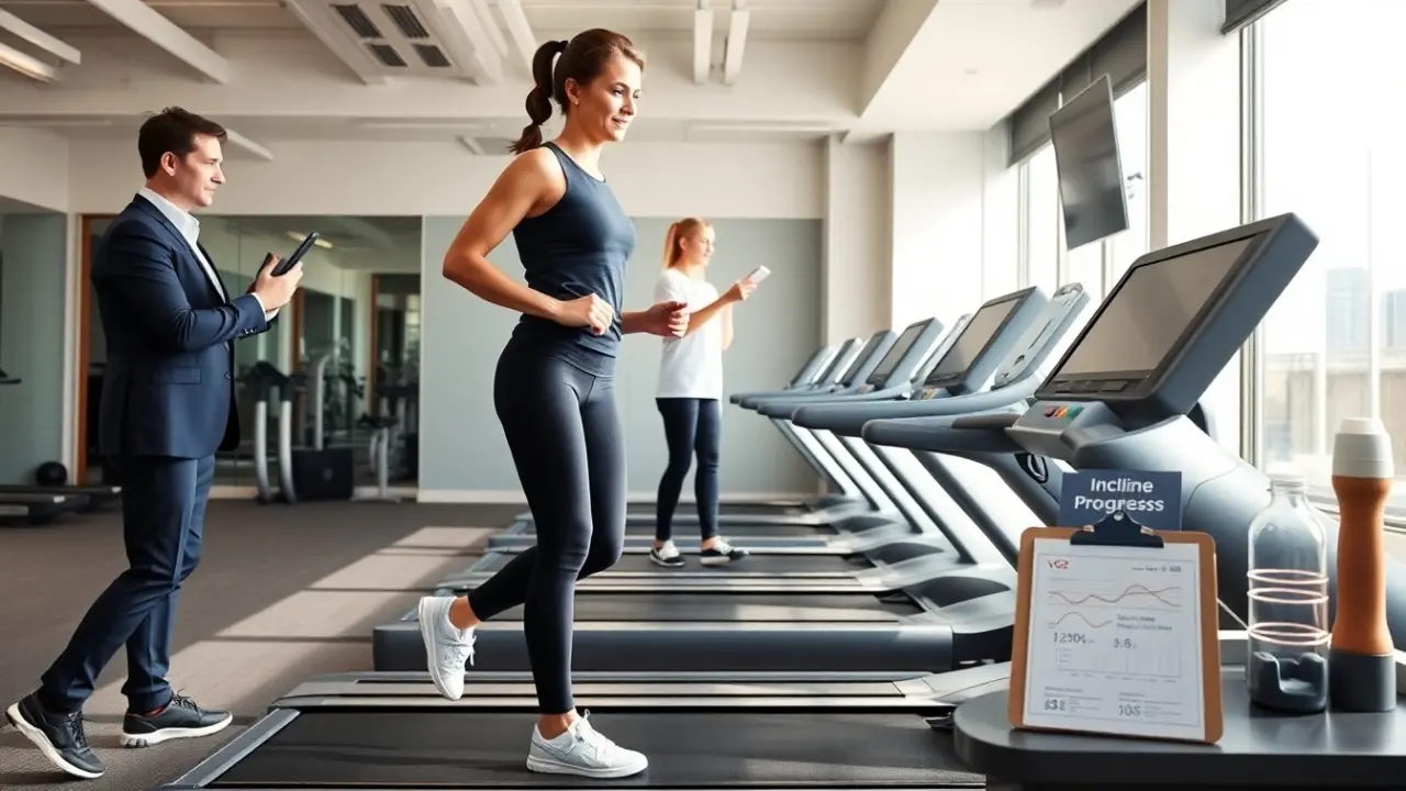 benefits of walking on an incline
